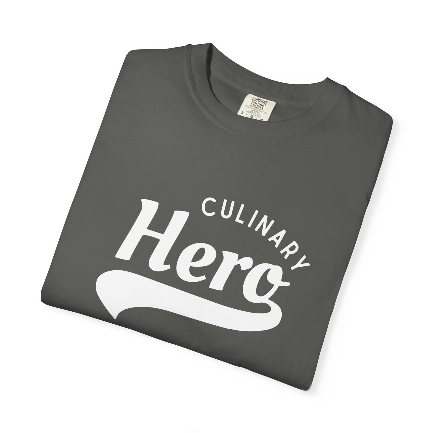 Culinary Hero T-Shirt - White Text