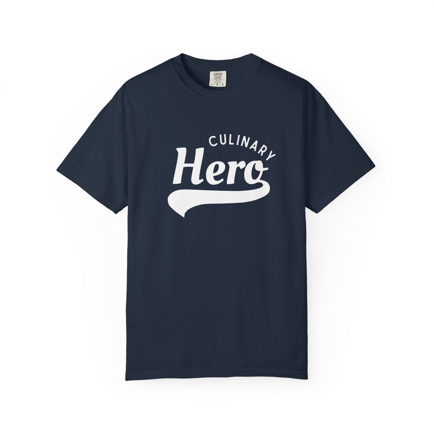 Culinary Hero T-Shirt - White Text