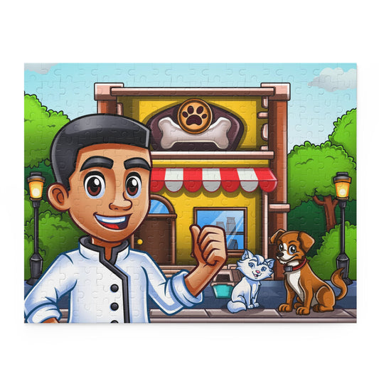 Chef Santos Pet Shop Puzzle (120, 252, 500-Piece)