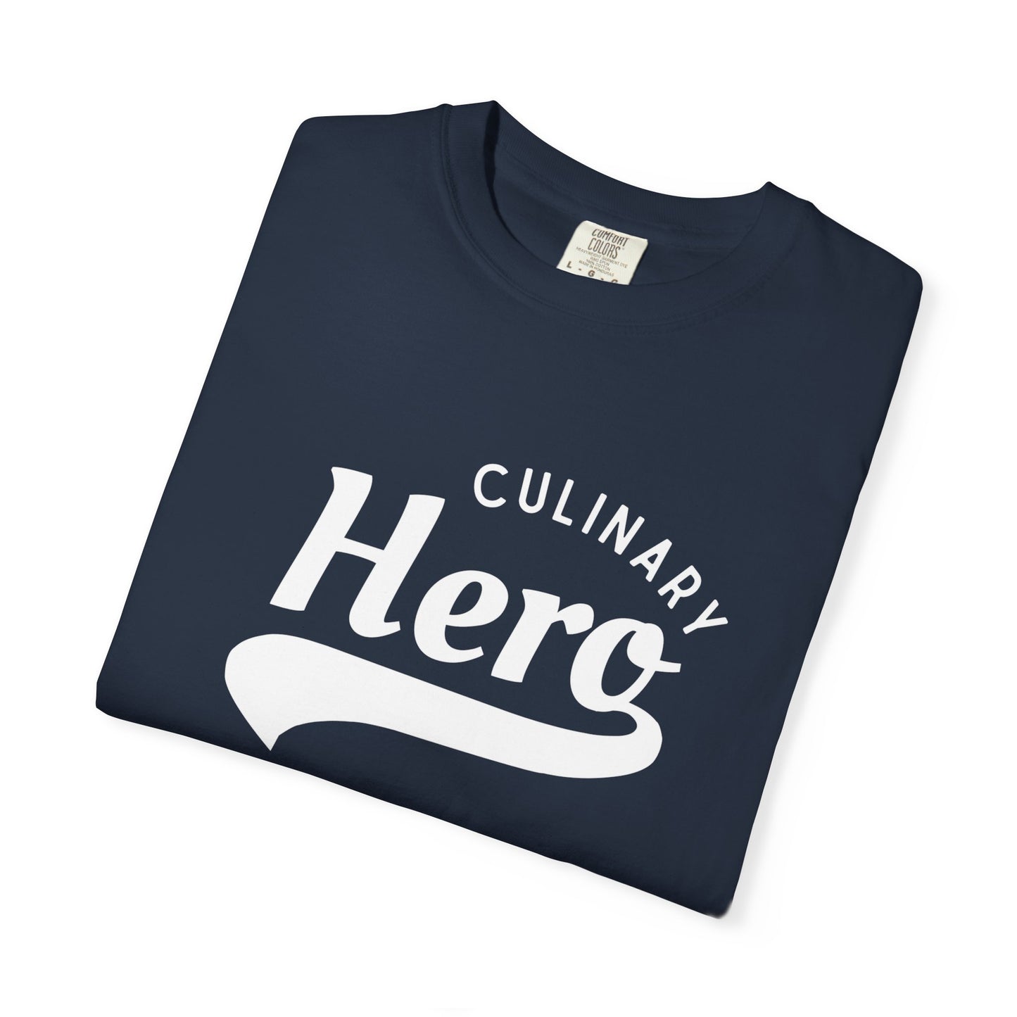 Culinary Hero T-Shirt - White Text