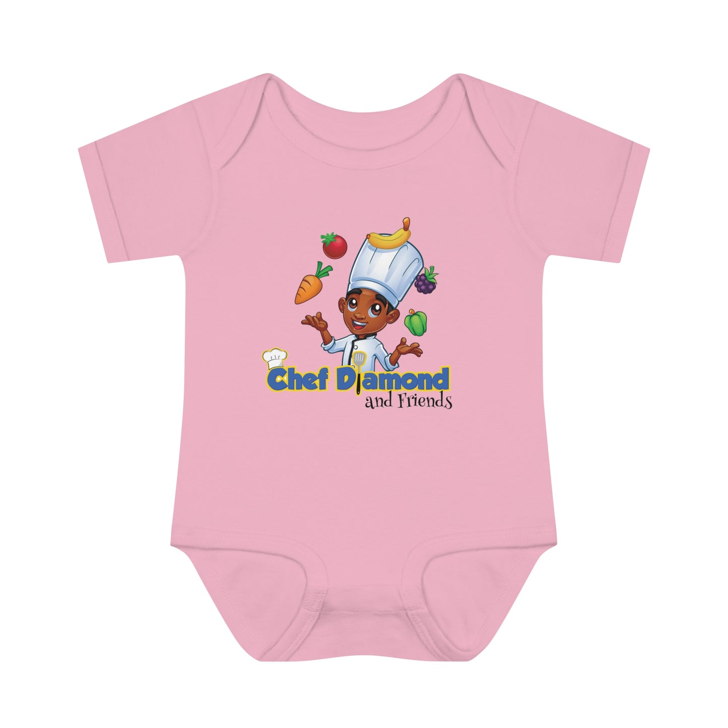 Chef Diamond and Friends - Infant Baby Rib Bodysuit