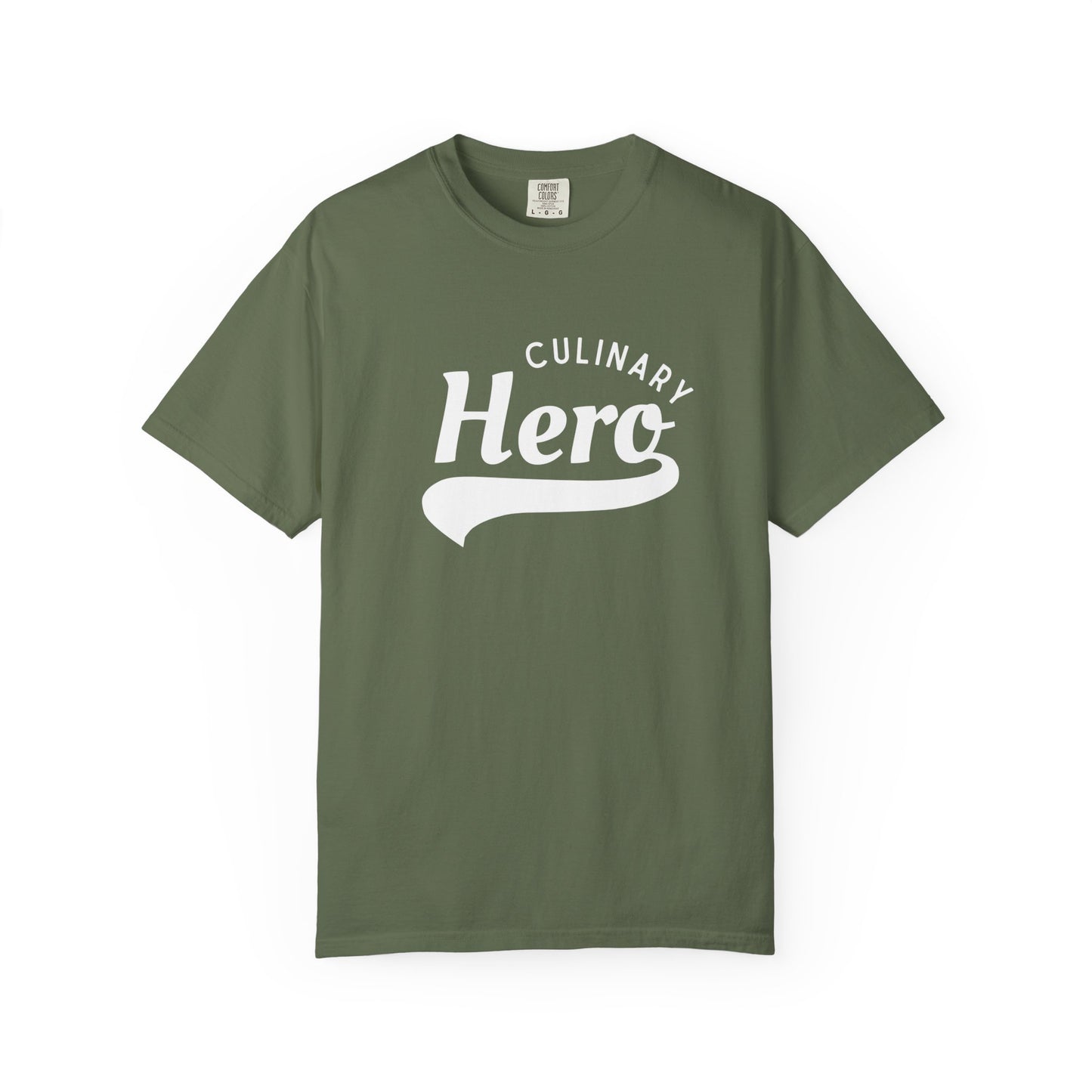 Culinary Hero T-Shirt - White Text