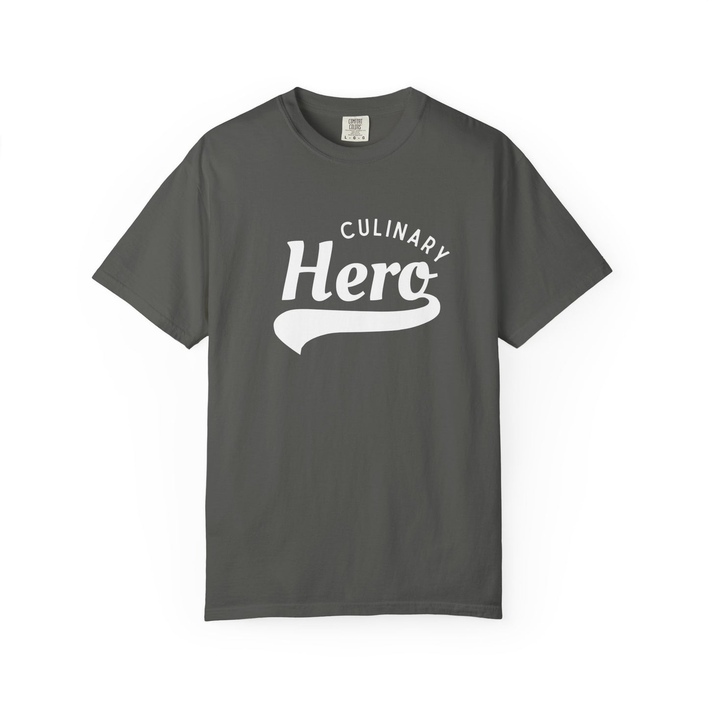 Culinary Hero T-Shirt - White Text