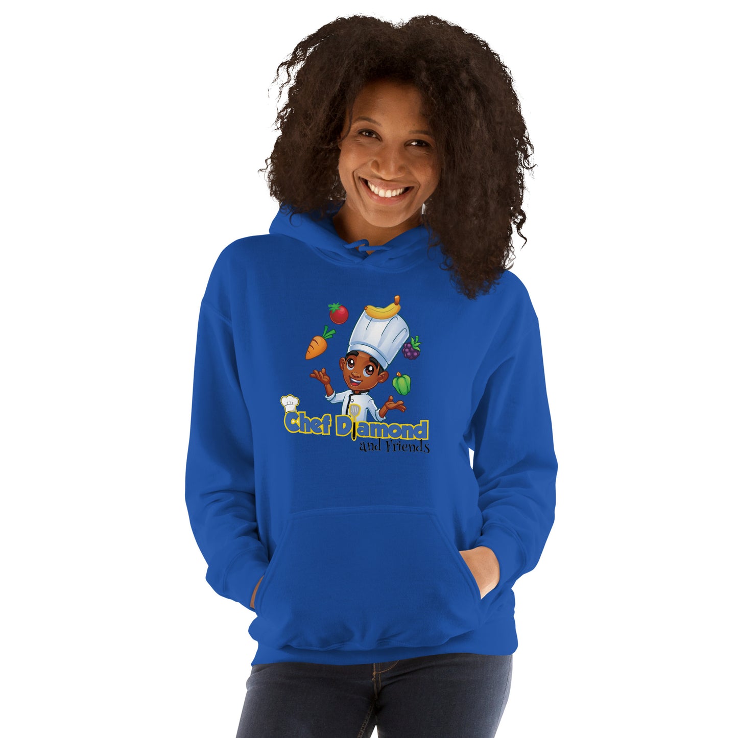 Chef Diamond Adult Hoodie