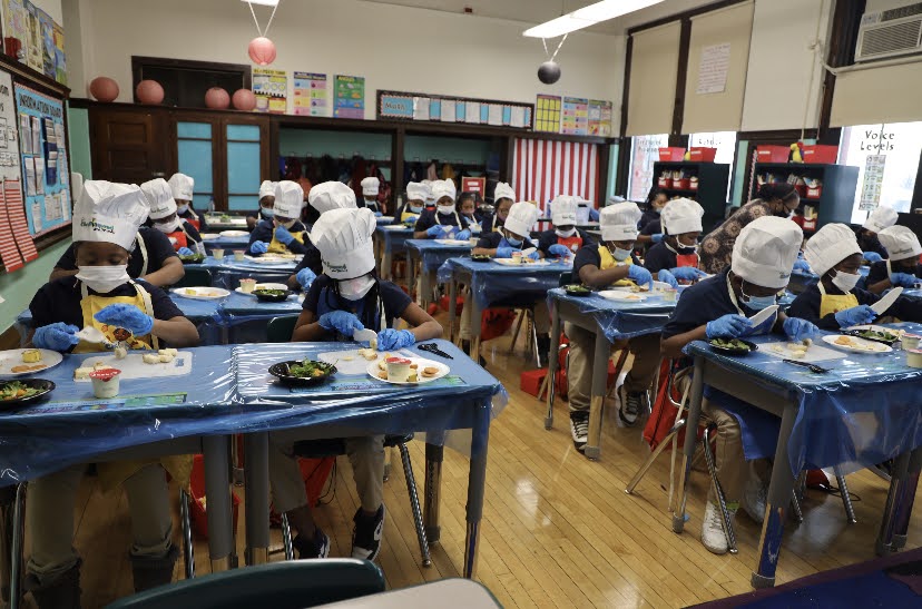 Chef Diamond and Friends in Chicago Public Schools