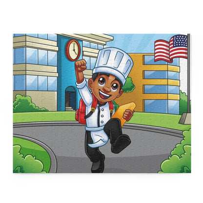 Chef Diamond School Puzzle (120, 252, 500-Piece)