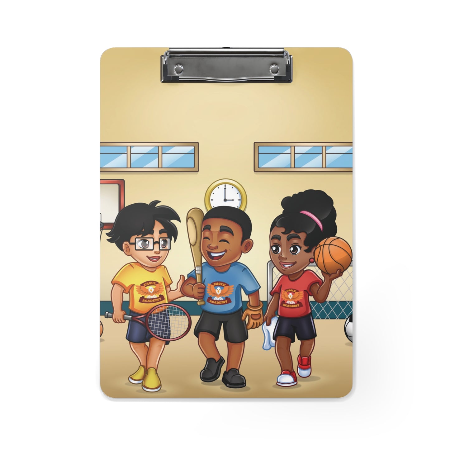 Chef Diamond and Friends Gym Clipboard