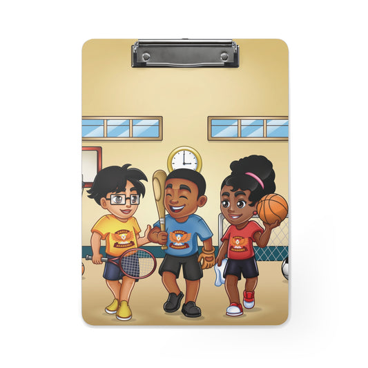 Chef Diamond and Friends Gym Clipboard