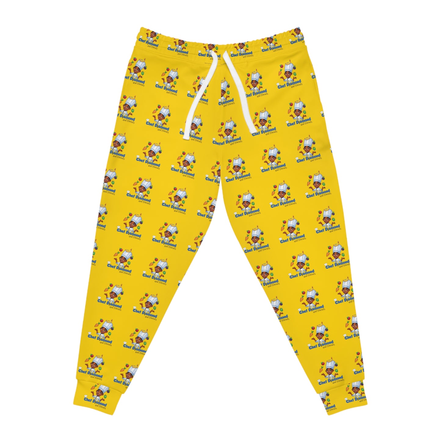 Yellow Athletic Joggers