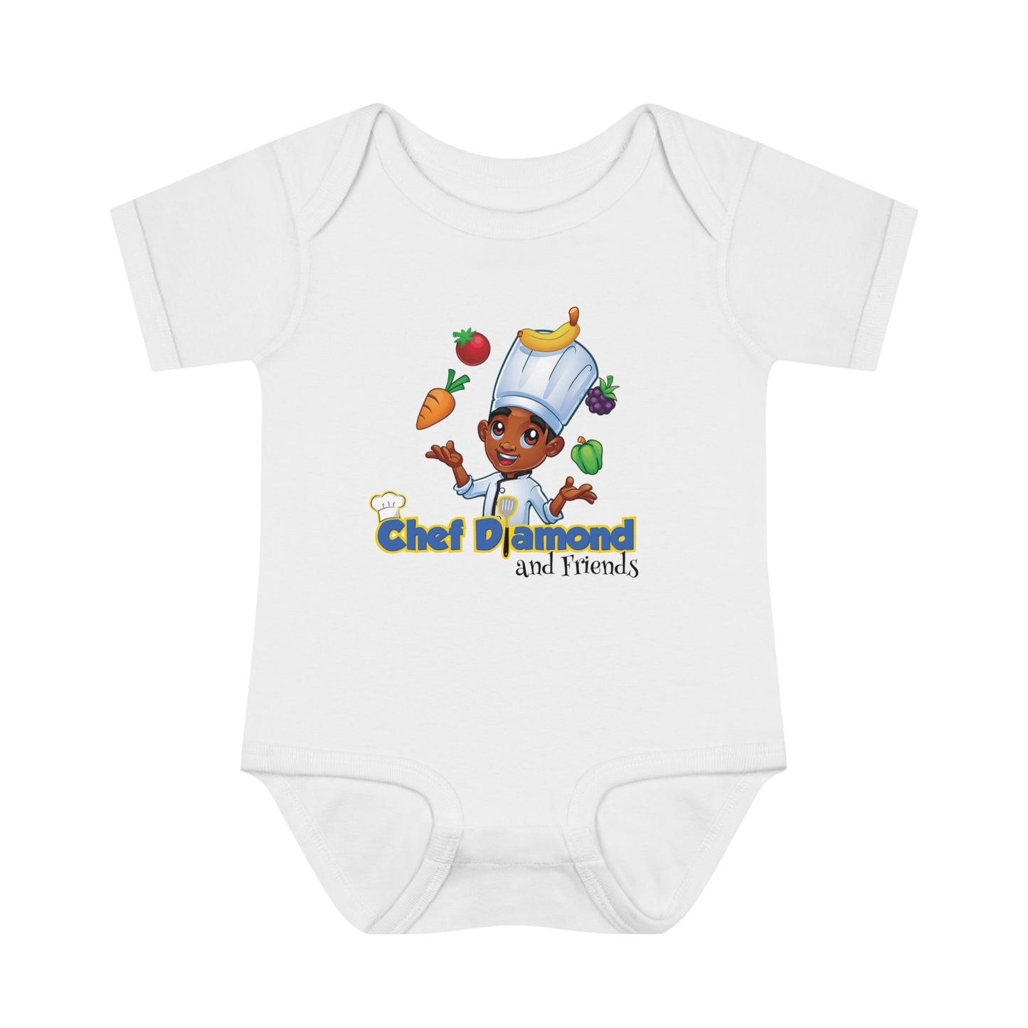 Chef Diamond and Friends - Infant Baby Rib Bodysuit