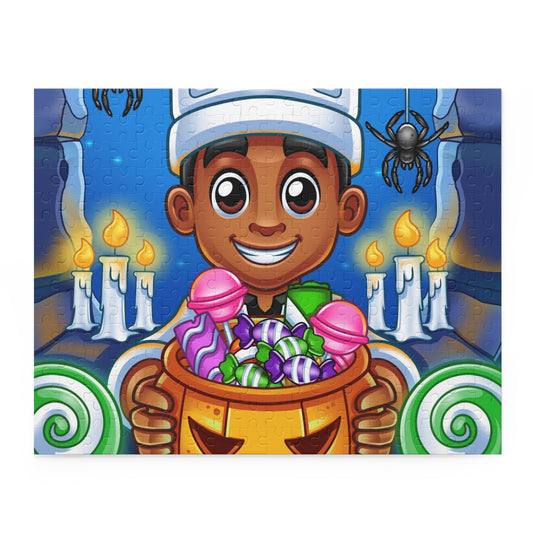 Chef Diamond Trick or Treat Puzzle (120, 252, 500-Piece)