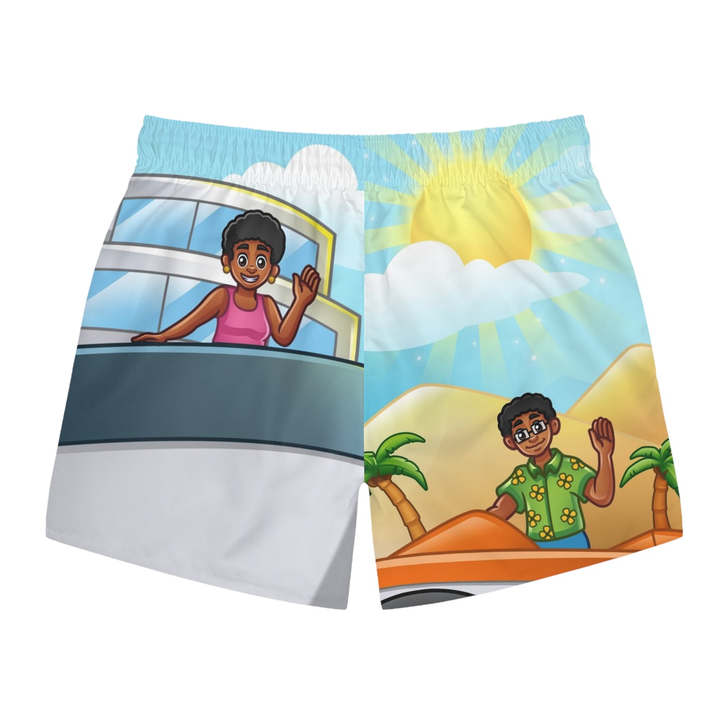 Vacation Swim Trunks