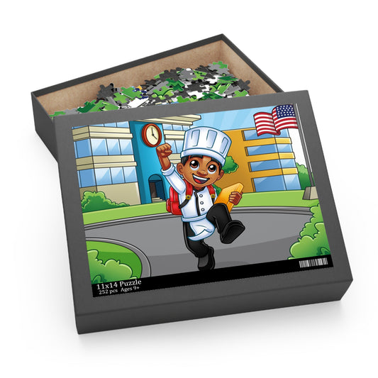 Chef Diamond School Puzzle (120, 252, 500-Piece)