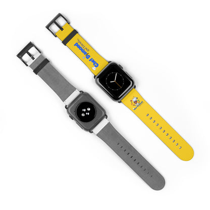 Chef Diamond Yellow Watch Band