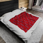 Chef Diamond and Friends Plush Red Blanket