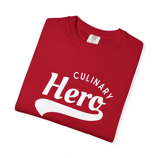 Culinary Hero T-Shirt - White Text