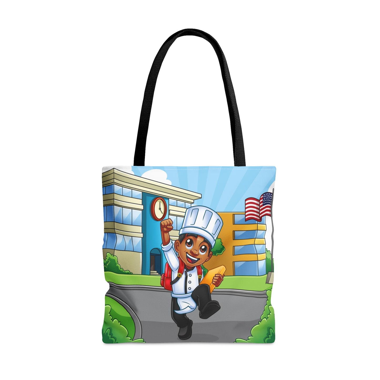 Chef Diamond School Tote Bag