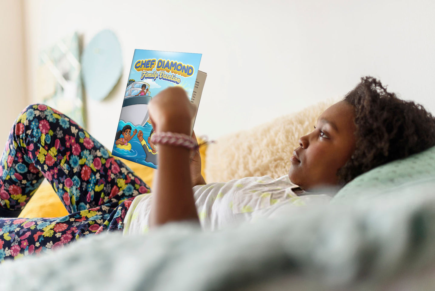 Chef Diamond Family Vacation Coloring Book